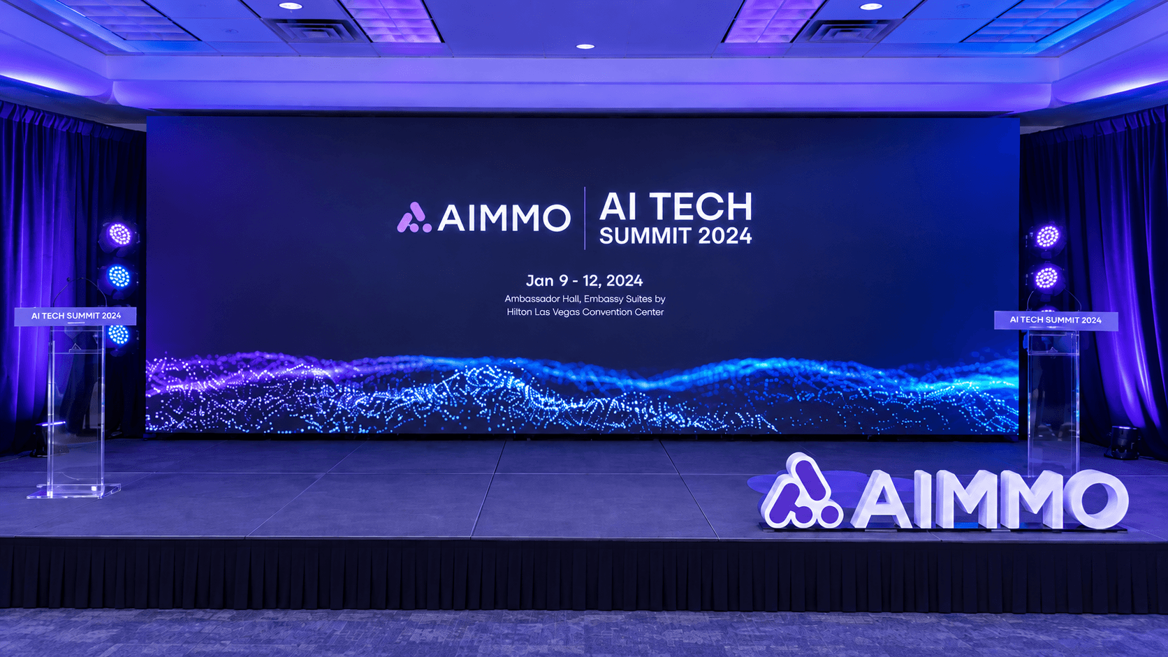 AIMMO 해외 전시 브랜드 적용 사례 6