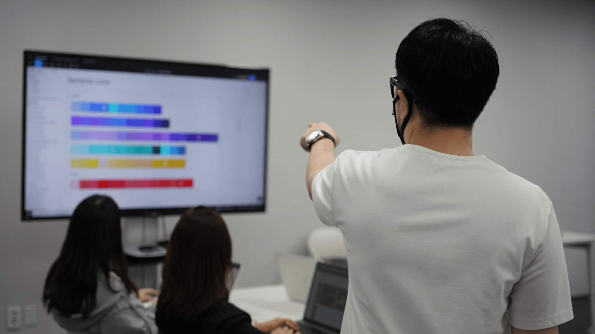 AIMMO 컴포넌트 스케일 개선 화면